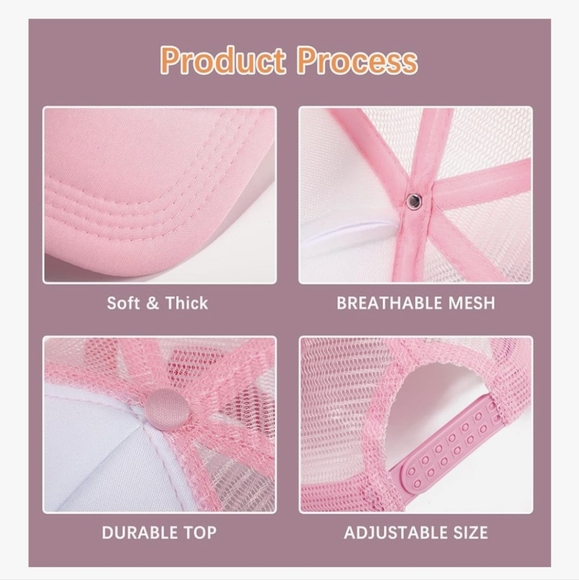 Handmade Mens Trucker Hat - Picture 3 of 3